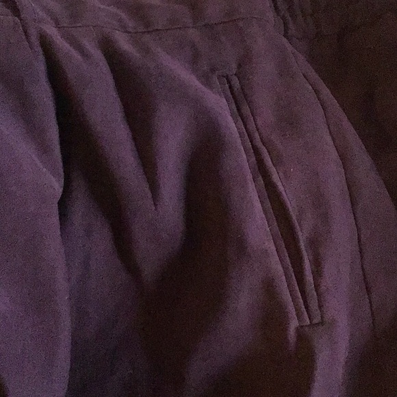 LARRY LEVINE woman’s plus size pants size 24 purple - Picture 4 of 7